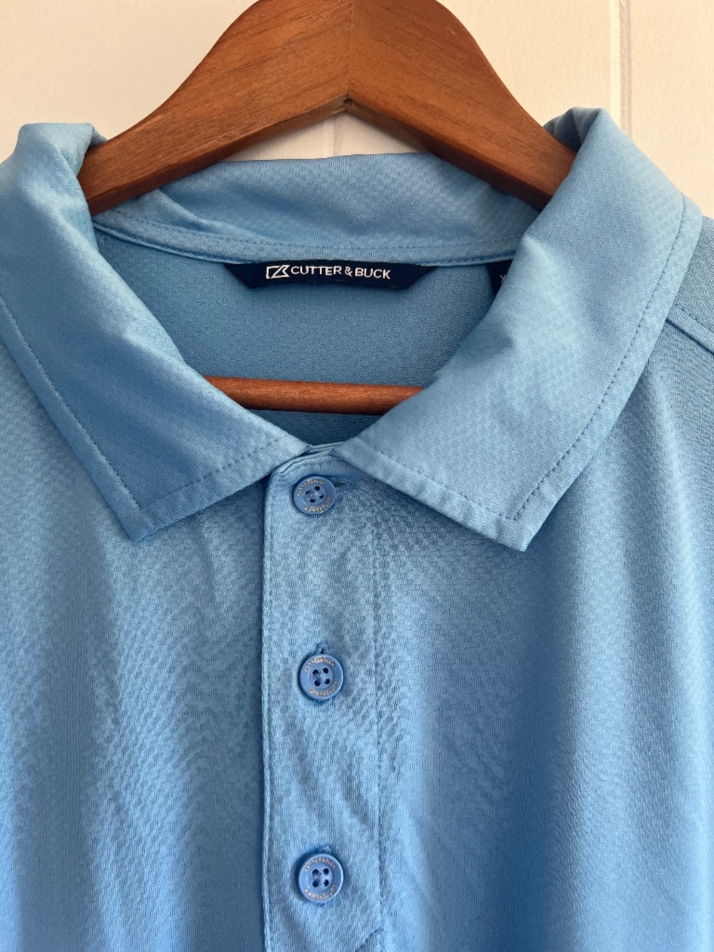 Cutter Buck Golf Polo Blue Men’s XL